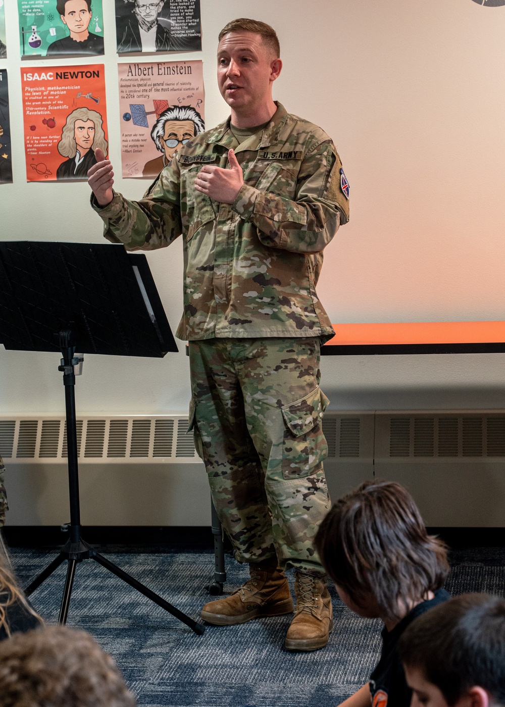10th Mountain Division Band at STARBASE
