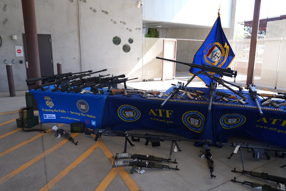 CBP and partner agencies seize southbound weapons