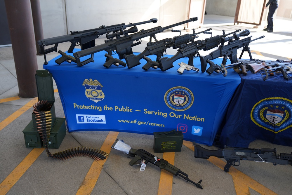 CBP and partner agencies seize southbound weapons