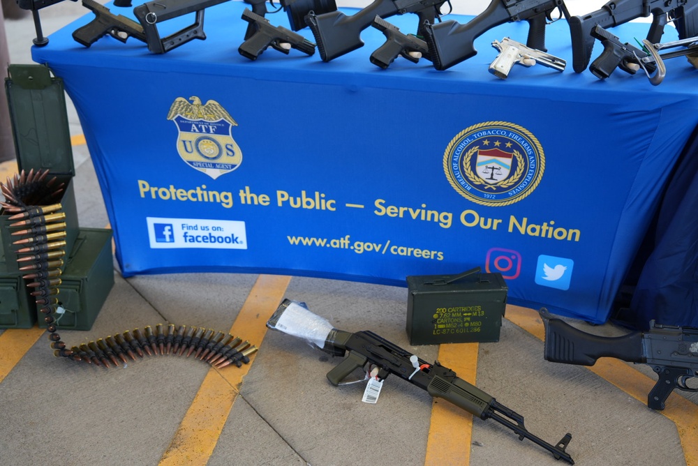 CBP and partner agencies seize southbound weapons