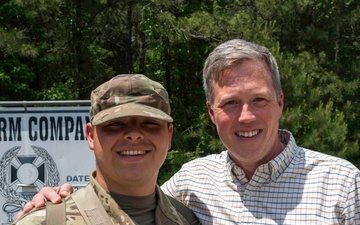 Secretary of the Army, Hon. Dan Driscoll, visits and engages with trainees in Basic Combat Training and Soldiers stationed at Fort Jackson, SC
