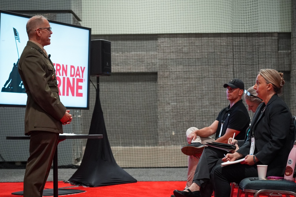 Chaplain of the Marine Corps speaks on Spiritual Fitness