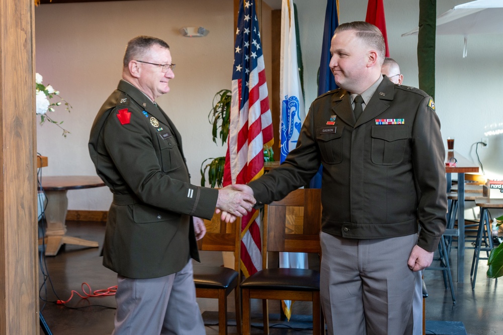 New Vermont Army National Guard Land Component Commander Promotion Ceremony