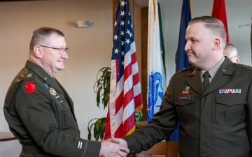 New Vermont Army National Guard Land Component Commander Promotion Ceremony