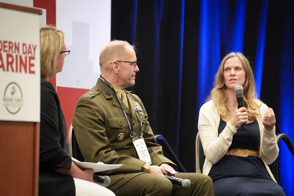 Chaplain of the Marine Corps and Wife deliver Keynote Presentation