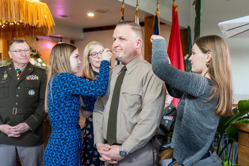 New Vermont Army National Guard Land Component Commander Promotion Ceremony
