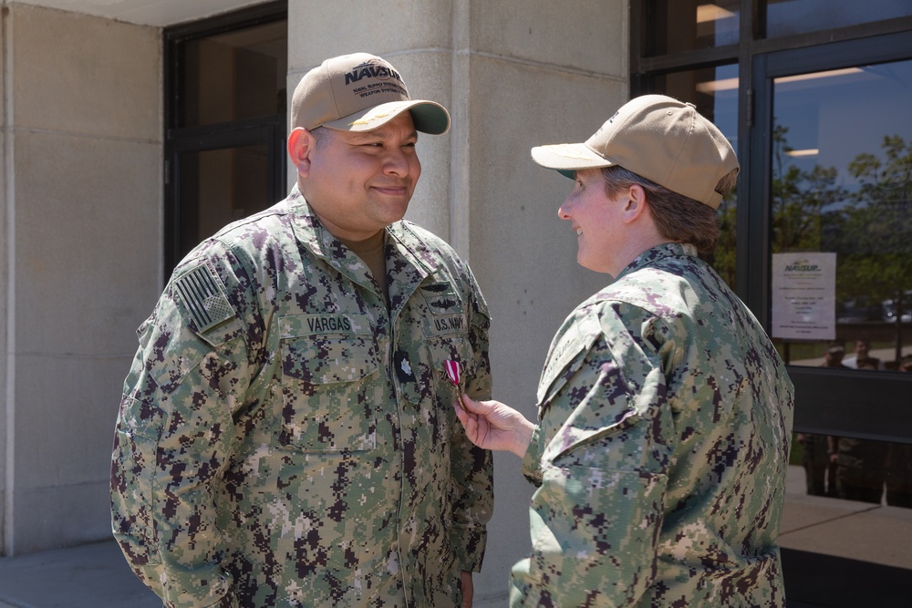 NAVSUP WSS Officer Awarded MSM Upon End of Tour