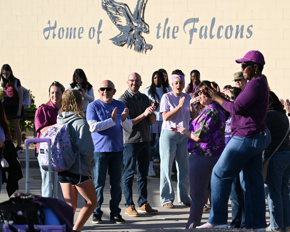Purple Up Day at Holloman AFB