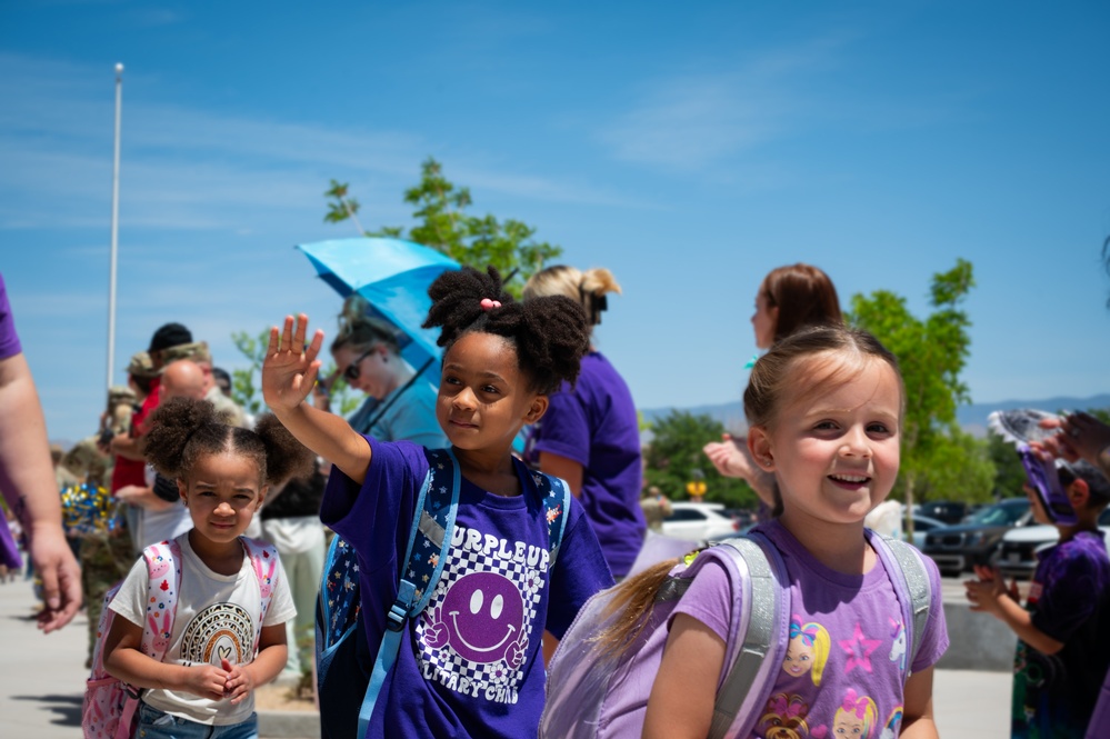 Purple Up Day at Holloman AFB