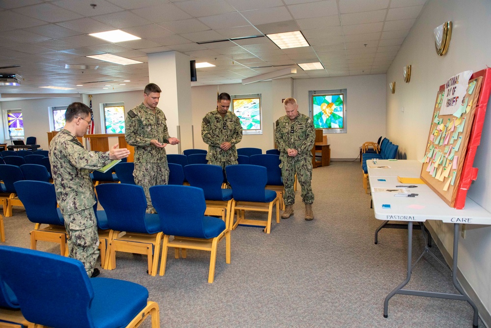 Chaplains Observe National Day of Prayer