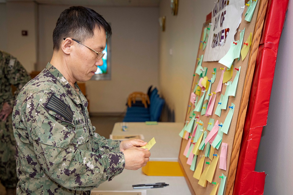 Chaplains Observe National Day of Prayer