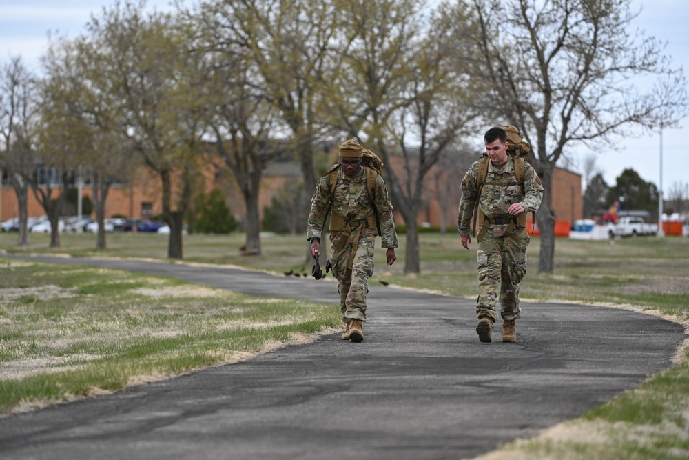 28th Security Forces Squadron Ruck March