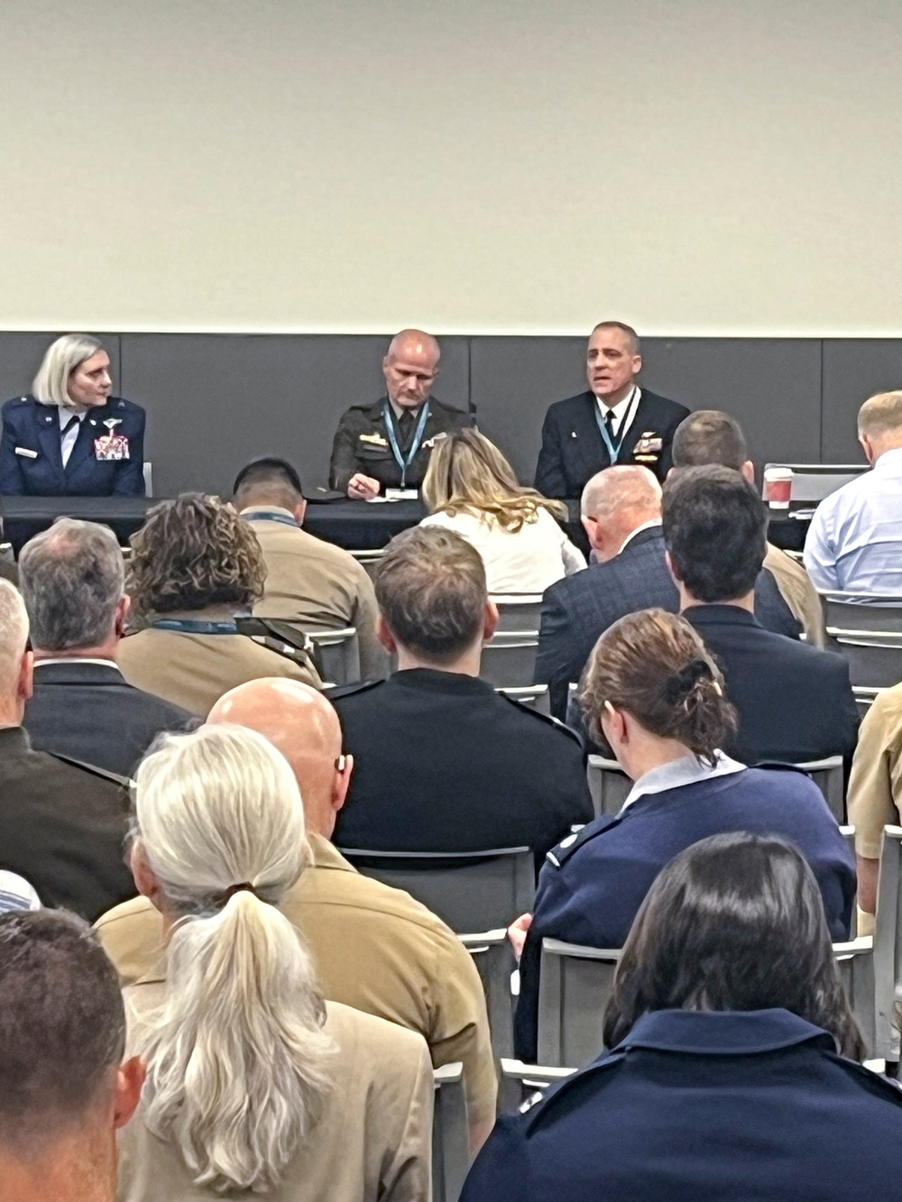 NMFL Commander Attends Medical Corps Panel during MHS Conference
