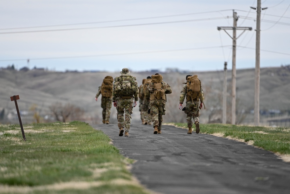 28th Security Forces Squadron Ruck March