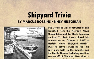 Shipyard Trivia: May 2025