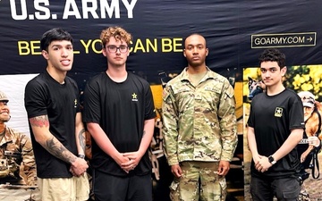 Hazleton Army Recruiting Soldiers spring into action after nearby collision