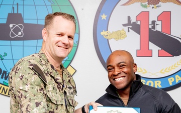 Commander, Submarine Squadron 11 Awards-At-Quarters