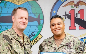 Commander, Submarine Squadron 11 Awards-At-Quarters