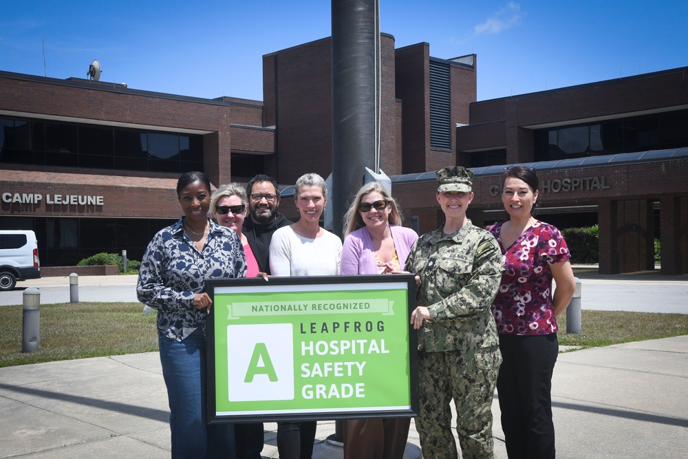 Naval Medical Center Camp Lejeune receives 'A' safety grade