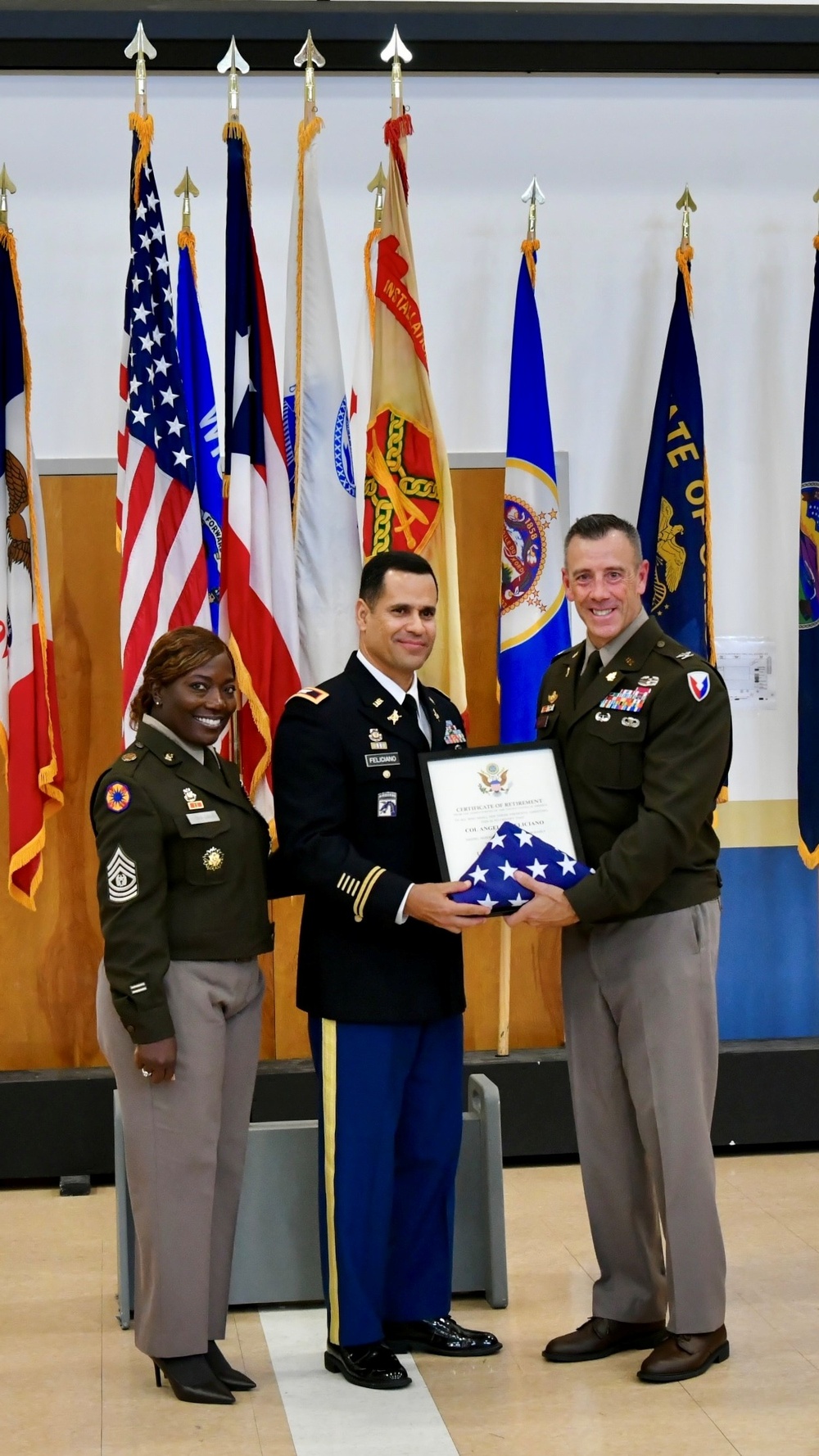 Fort Buchanan Honors Service Members in Retirement Ceremony