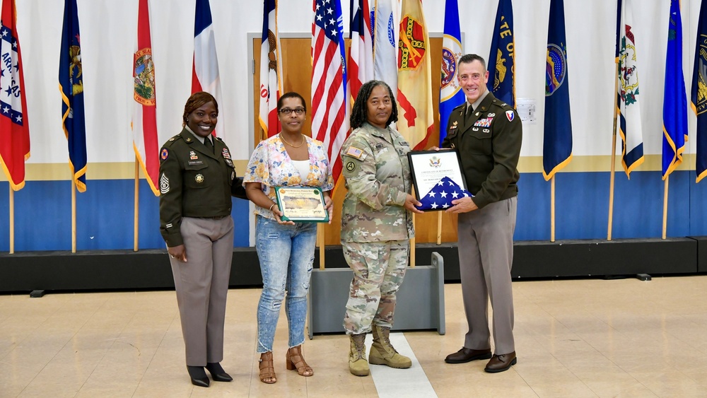 Fort Buchanan Honors Service Members in Retirement Ceremony