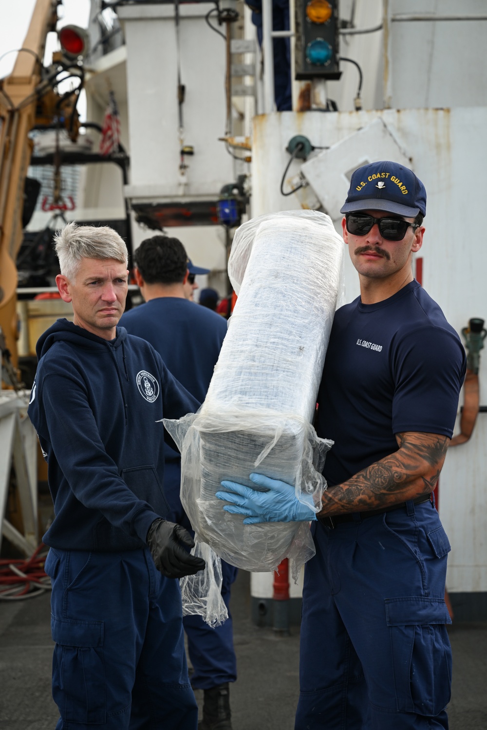 Coast Guard offloads more than $14 million in illicit drugs interdicted in Caribbean Sea