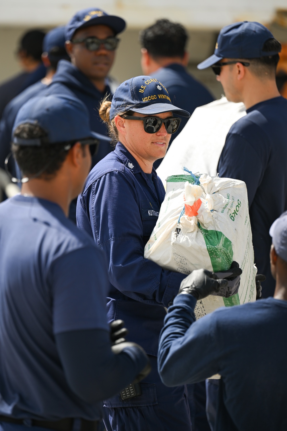 Coast Guard offloads more than $14 million in illicit drugs interdicted in Caribbean Sea