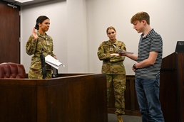 From Classroom to Courtroom: Students participate in mock trial at Altus AFB