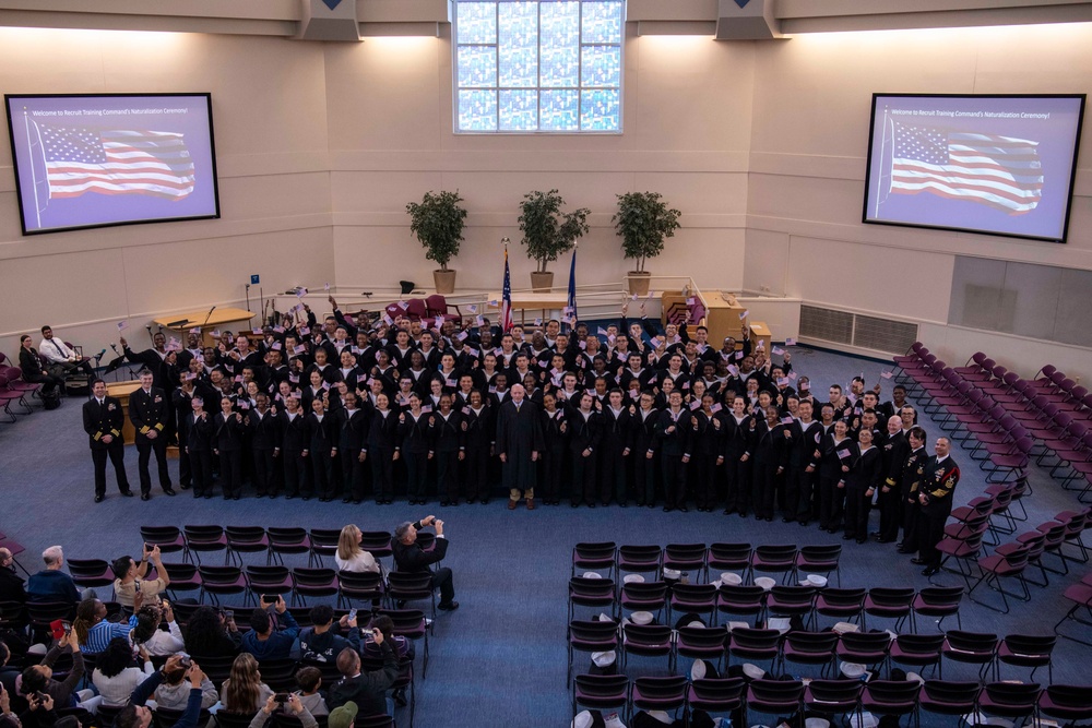 Naturalization Ceremony at RTC May 01, 2025