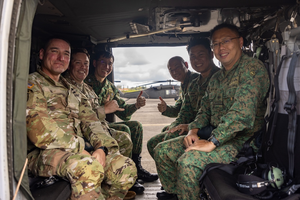 8th TSC &amp; Singapore army conduct logistics subject matter expert exchange