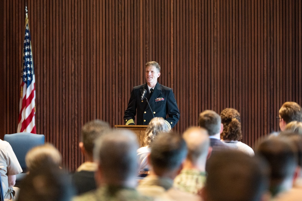 U.S. Navy Band hosts retirement ceremony for Masterchief Musician David Kolo