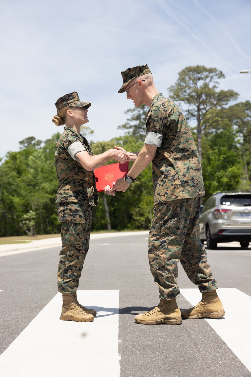 2nd Marine Logistics Group Award ceremony