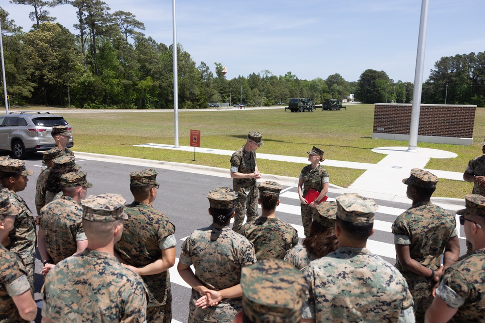 2nd Marine Logistics Group Award ceremony