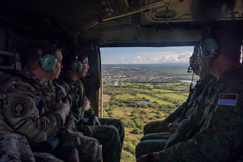 8th TSC &amp; Singapore army conduct logistics subject matter expert exchange