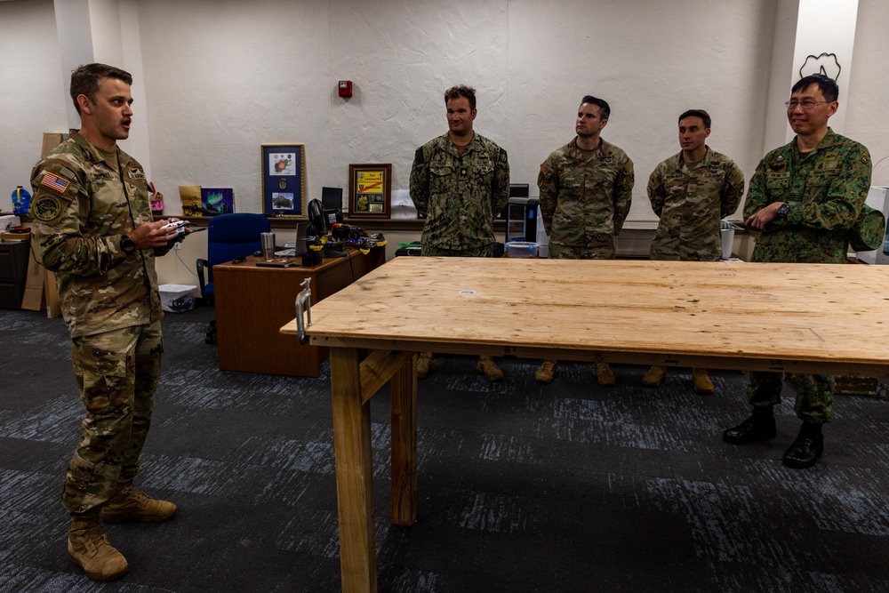 8th TSC &amp; Singapore army conduct logistics subject matter expert exchange