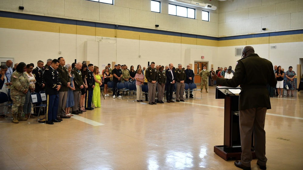 Fort Buchanan Honors Service Members in Retirement Ceremony