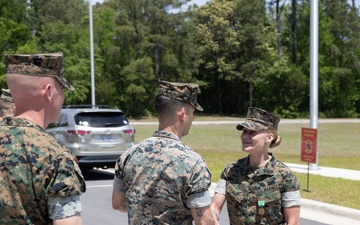 2nd Marine Logistics Group Award ceremony