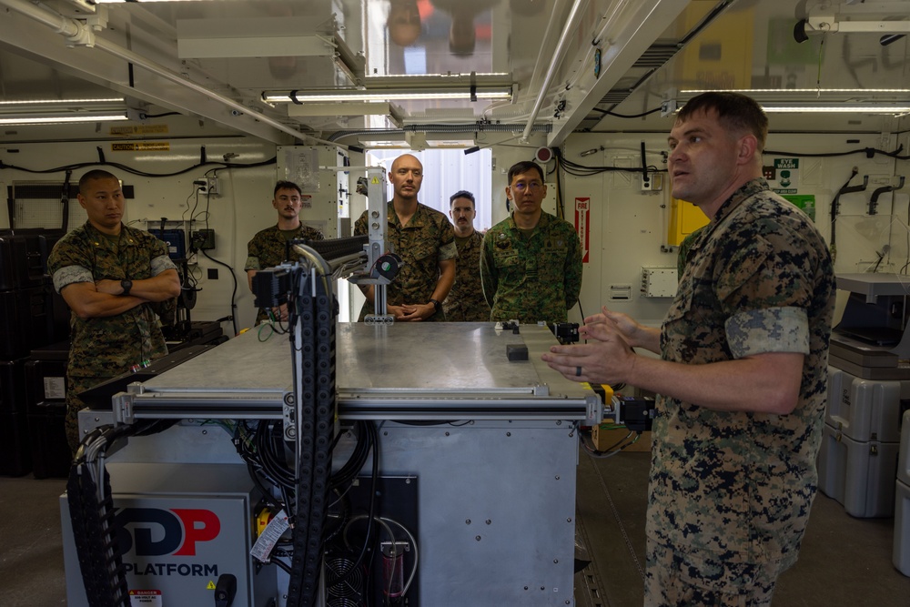 8th TSC &amp; Singapore army conduct logistics subject matter expert exchange