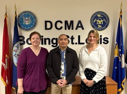 DCMA Boeing St. Louis team participates in contract closeout panel