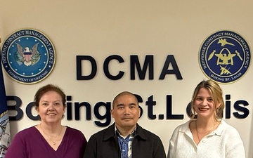 DCMA Boeing St. Louis team participates in contract closeout panel
