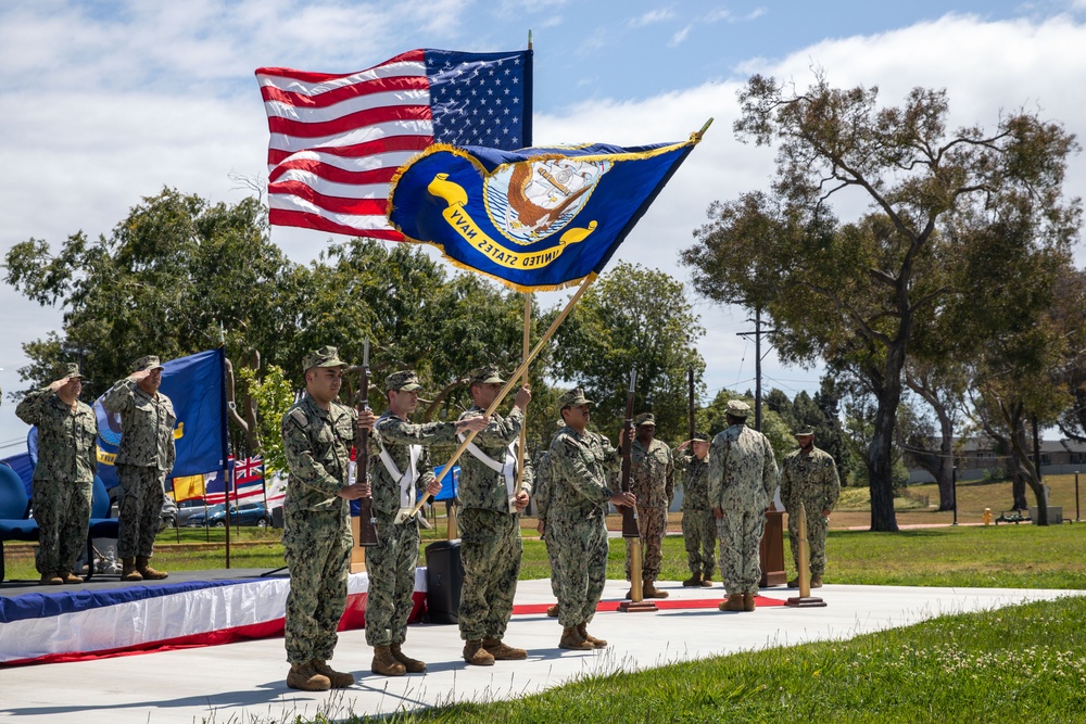 Maritime Expeditionary Security Squadron (MSRON) 7 establishment ceremony