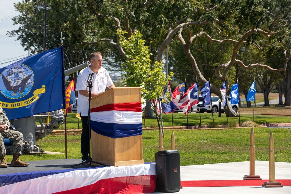 Maritime Expeditionary Security Squadron (MSRON) 7 establishment ceremony