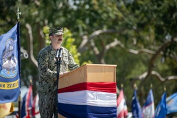 Maritime Expeditionary Security Squadron (MSRON) 7 establishment ceremony