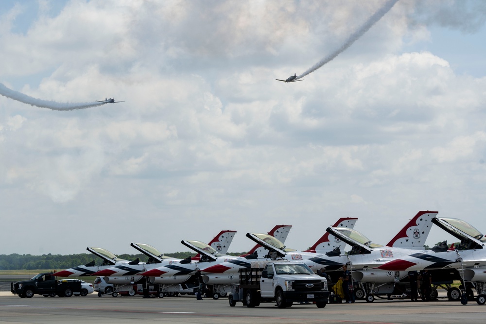 SJAFB holds Wings Over Wayne Open House 2025 practice day