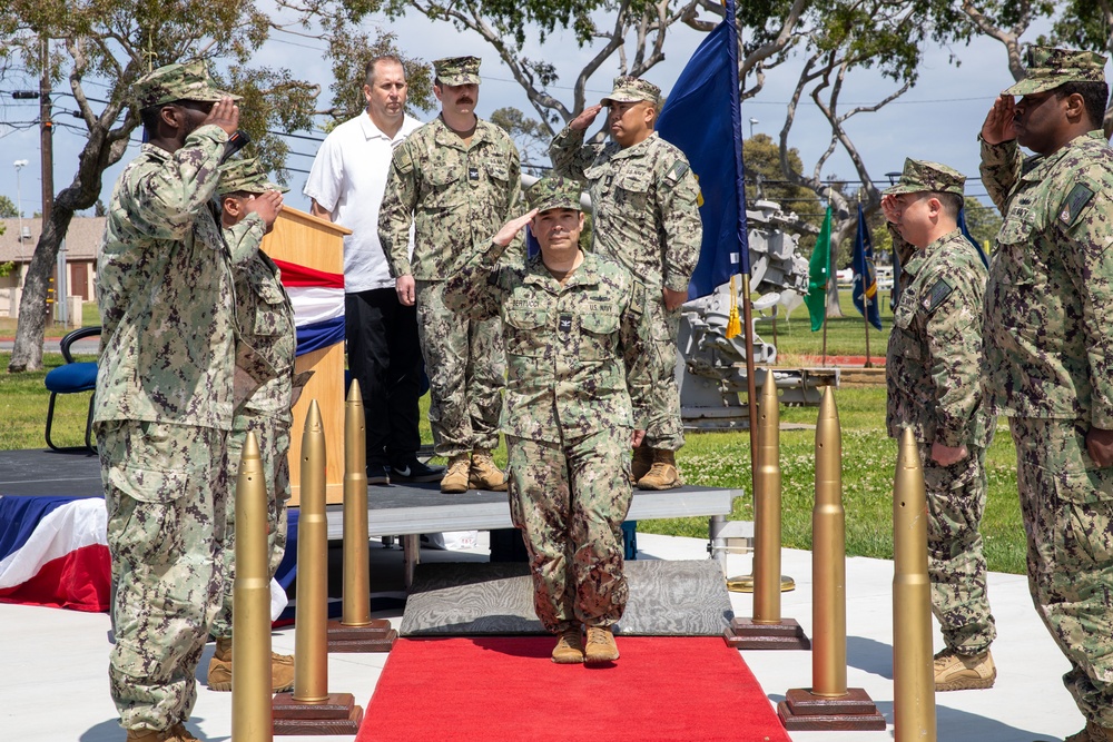 Maritime Expeditionary Security Squadron (MSRON) 7 establishment ceremony