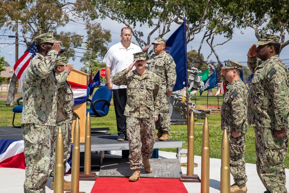Maritime Expeditionary Security Squadron (MSRON) 7 establishment ceremony