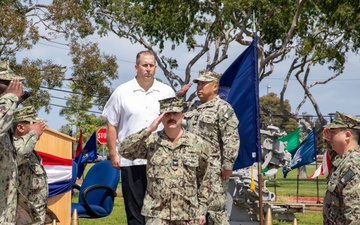Maritime Expeditionary Security Squadron (MSRON) 7 establishment ceremony