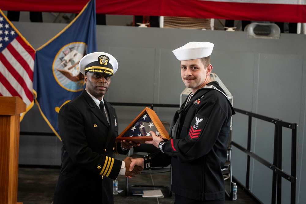 SWESC Great Lakes Change of Command