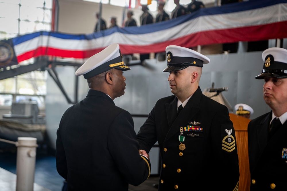 SWESC Great Lakes Change of Command