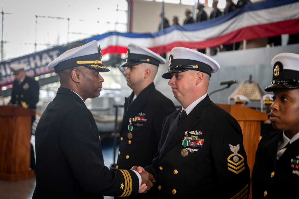 SWESC Great Lakes Change of Command